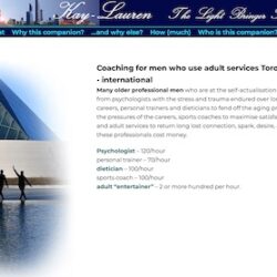 Coaching for professional men London UK - Toronto Canada S